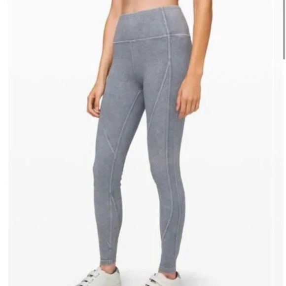 Lululemon Wunder Under High-Rise Tight Ribbed Leggings - Picture 2 of 10